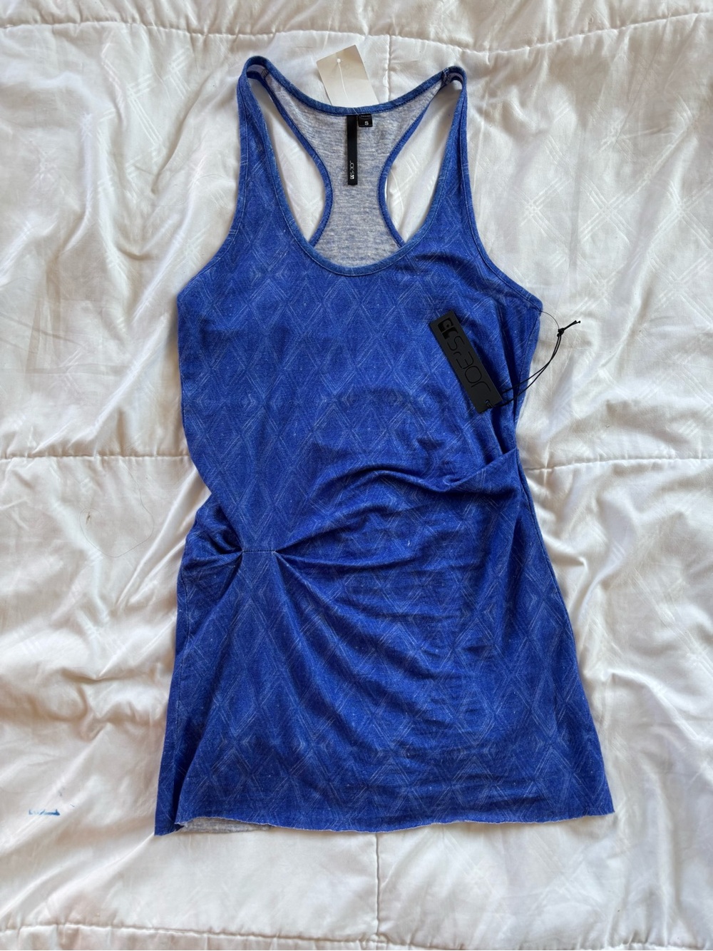 Joe Fresh Cobalt Blue Racerback Tank